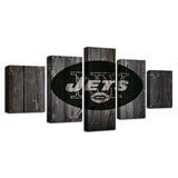 Up to 30% OFF New York Jets Wall Art Wooden Canvas Print