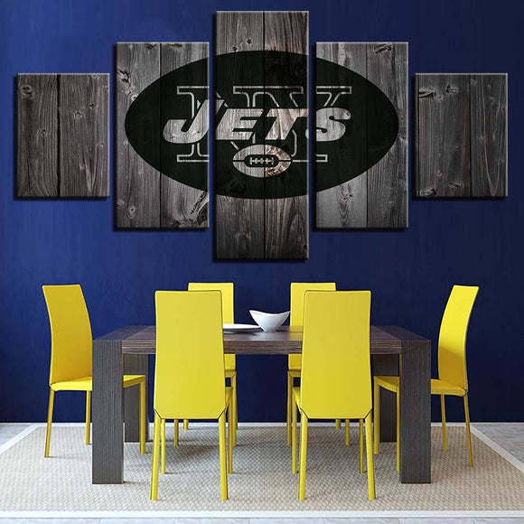 Up to 30% OFF New York Jets Wall Art Wooden Canvas Print