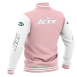 18% SALE OFF Men’s New York Jets Full-nap Jacket On Sale