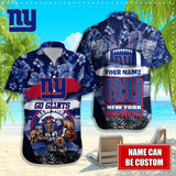 15% OFF Personalized New York Giants Hawaiian Shirt Mascot Cheap