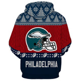 Philadelphia Eagles Christmas Hoodie Footballfan365