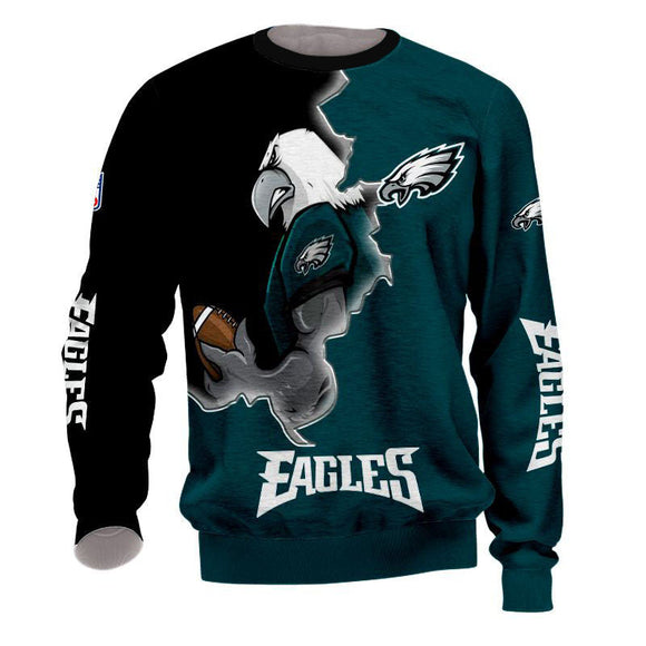Philadelphia Eagles Sweatshirts Mascot Footballfan365
