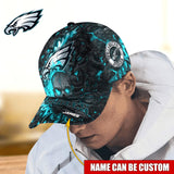 The Best Cheap Philadelphia Eagles Caps Skull Custom Name