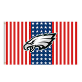 25% OFF Philadelphia Eagles Flag 3x5 With Star and Stripes White & Red