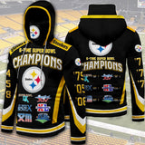 20% Sale OFF Best Pittsburgh Steelers 6 Time Super Bowl Hoodies