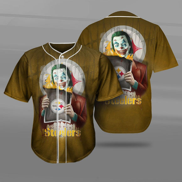 UP To 20% OFF Best Pittsburgh Steelers Baseball Jersey Shirt Joker Graphic