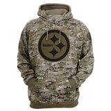 Up To 20% OFF Pittsburgh Steelers Camo Hoodie Cheap - Limited Time Sale