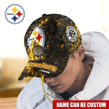 The Best Cheap Pittsburgh Steelers Caps Skull Custom Name