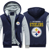 17% OFF Best Pittsburgh Steelers Fleece Jacket, Cowboys Winter Coats