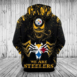 20% OFF Hot Sale Pittsburgh Steelers Hoodie – Venom Hoodie Halloween.