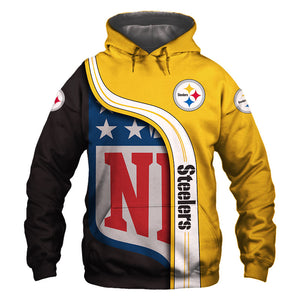 20% OFF Cheap Pittsburgh Steelers Hoodies Football 3D No 08 On Sale