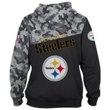 20% OFF Pittsburgh Steelers Military Hoodie 3D- Limited Time Sale