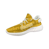 Pittsburgh Steelers Shoes Team Name Repeat - Yeezy Boost 350 style