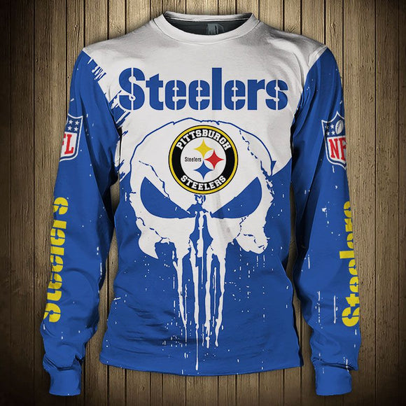 20% OFF Men’s Pittsburgh Steelers Sweatshirt Punisher On Sale