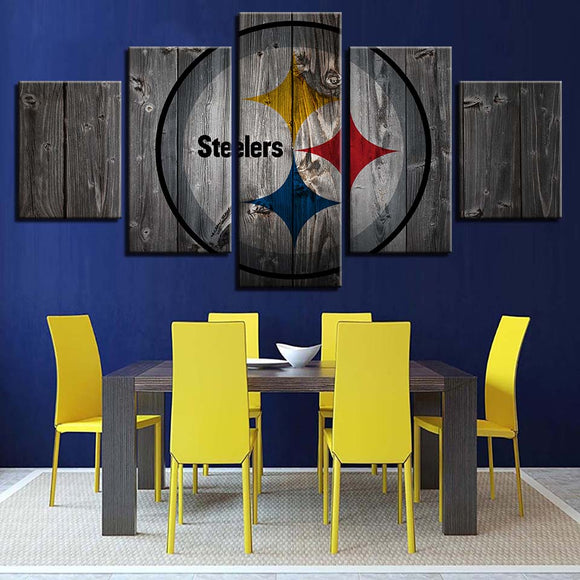 Up to 30% OFF Pittsburgh Steelers Wall Art Wooden Canvas Print