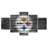 30% OFF Pittsburgh Steelers Wall Decor Wooden No 2 Canvas Print
