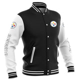 18% SALE OFF Men’s Pittsburgh Steelers Full-nap Jacket On Sale