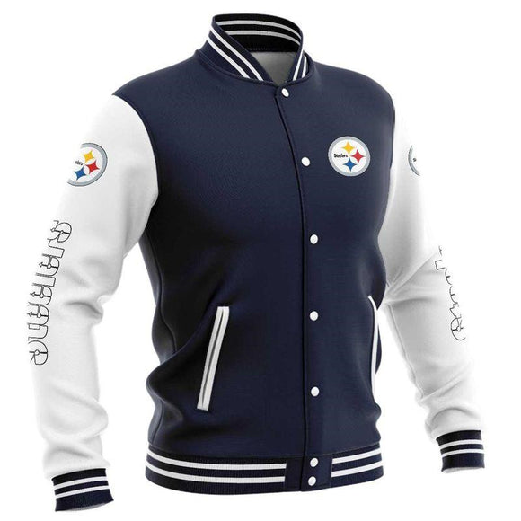 18% SALE OFF Men’s Pittsburgh Steelers Full-nap Jacket On Sale