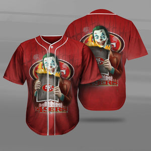 UP To 20% OFF Best San Francisco 49ers Baseball Jersey Shirt Joker Graphic