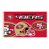 25% OFF San Francisco 49ers Flag 3x5 Helmet Design Banner - Only Today