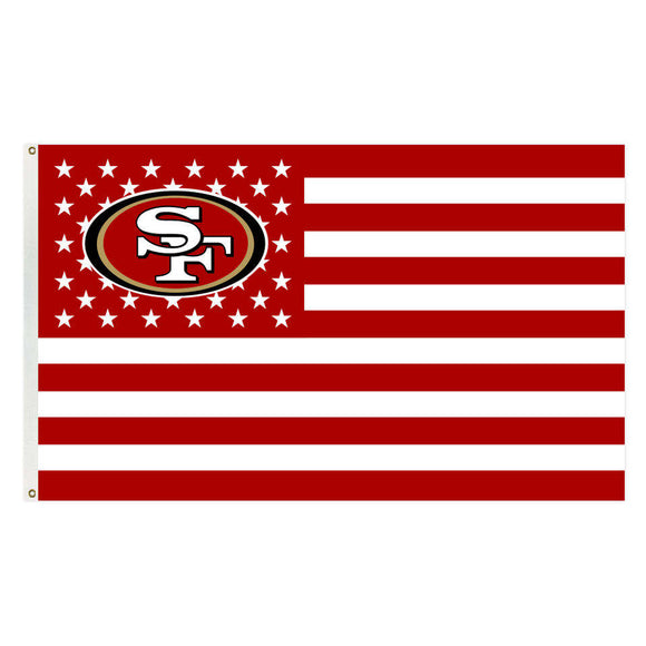 25% OFF San Francisco 49ers Flag American Stars & Stripes For Sale