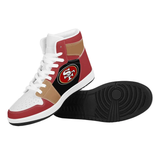 Up To 25% OFF Best San Francisco 49ers High Top Sneakers