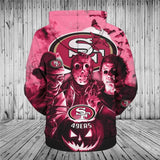 Buy San Francisco 49ers Hoodies Halloween Horror Night 20% OFF Now