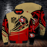 17% OFF Hot San Francisco 49ers Jacket Mens Ultra-balls Graphic