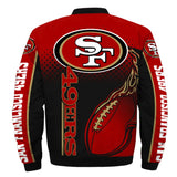 17% OFF Men’s San Francisco 49ers Jacket Helmet - Limitted Time Offer