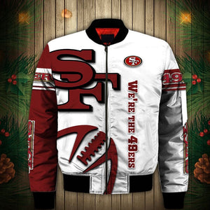 17% OFF Best White San Francisco 49ers Jacket Men Cheap For Sale