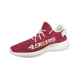 San Francisco 49ers Shoes Team Name Repeat - Yeezy Boost 350 style