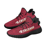 San Francisco 49ers Shoes Team Name Repeat - Yeezy Boost 350 style