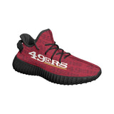 San Francisco 49ers Shoes Team Name Repeat - Yeezy Boost 350 style