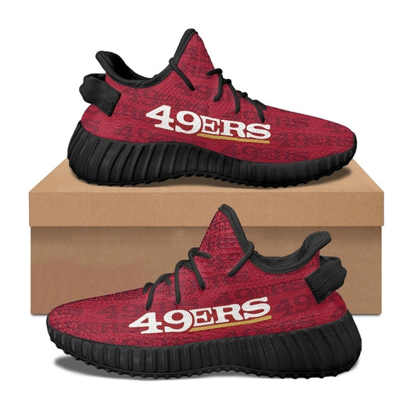 San Francisco 49ers Shoes Team Name Repeat - Yeezy Boost 350 style