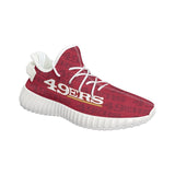 San Francisco 49ers Shoes Team Name Repeat - Yeezy Boost 350 style