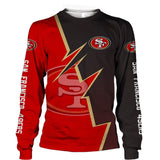 20% OFF San Francisco 49ers Sweatshirts Zigzag On Sale - Hurry up!