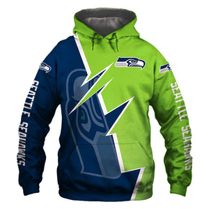 20% OFF Seattle Seahawks Hoodie Zigzag - Hurry up! Sale Ends in