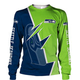 20% OFF Seattle Seahawks Sweatshirts Zigzag On Sale - Hurry up!