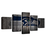 Up to 30% OFF Seattle Seahawks Wall Art Wooden Canvas Print