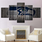 Up to 30% OFF Seattle Seahawks Wall Art Wooden Canvas Print