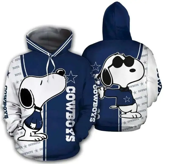 Snoopy Dallas Cowboys Hoodies Cheap Footballfan365