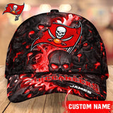 The Best Cheap Tampa Bay Buccaneers Caps Skull Custom Name