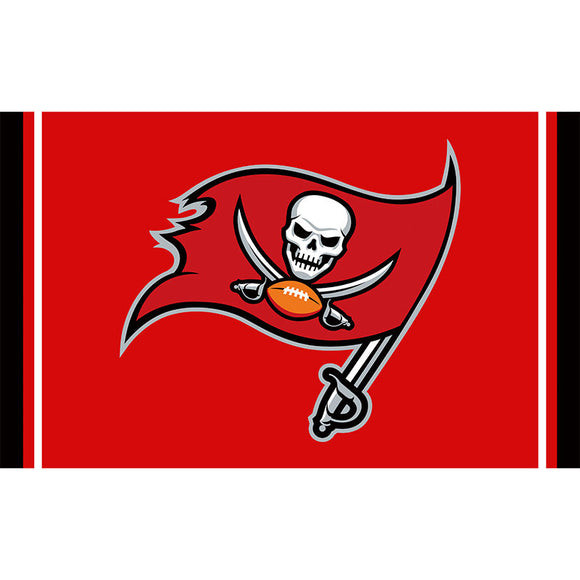 UP TO 25% OFF Tampa Bay Buccaneers Flags 3x5 Logo Two Strip - Only Today