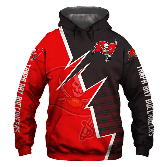 20% OFF Tampa Bay Buccaneers Hoodie Zigzag - Hurry up! Sale Ends in