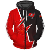 20% OFF Tampa Bay Buccaneers Hoodie Zigzag - Hurry up! Sale Ends in