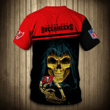 15% SALE OFF Tampa Bay Buccaneers T-shirt Skull On Back