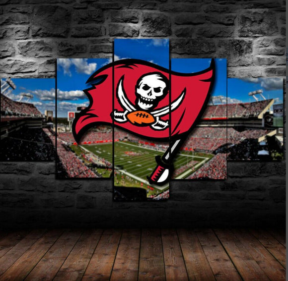 30% OFF Tampa Bay Buccaneers Wall Art Stadium Canvas Print For Sale
