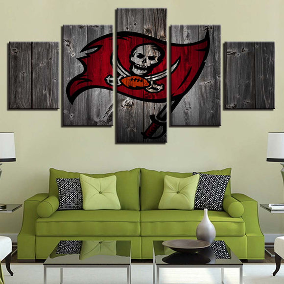 Up to 30% OFF Tampa Bay Buccaneers Wall Art Wooden Canvas Print