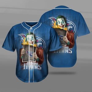 UP To 20% OFF Best Tennessee Titans Baseball Jersey Shirt Joker Graphic