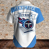 15% OFF Men’s Tennessee Titans Button Down Shirt For Sale